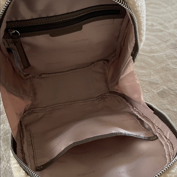 calvin klein brown leather backpack Estelle Novelty-Backpack, Caramel Calvin Klein Garnet Logo Backpack in Brown Khaki Calvin Klein Backpack Brown